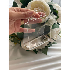 pleksi küçük çanta