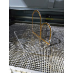 pleksi büküm çikolata standı