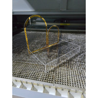 pleksi büküm çikolata standı