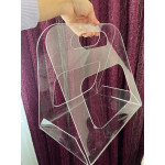 pleksi büküm çanta 30cm