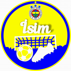 fenerbahçe kapı süsü mdf 
