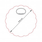 çiçek bardak altlığı magnet açacak